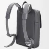 Mochila militar en piel de becerro de grano suave Mochila militar en piel de becerro de grano suave