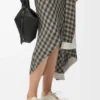 Mochila «Scarf» en piel de becerro lisa Mochila «Scarf» en piel de becerro lisa