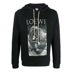Máscara loewe para hombre con estampado, color negro, H6109730Pc-1100