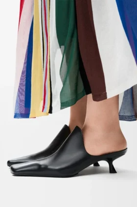 Mule Emily en piel de cordero