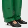 Mule suave «Pebble» en piel de cordero napa Mule suave «Pebble» en piel de cordero napa