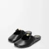 Mule suave «Pebble» en piel de cordero napa Mule suave «Pebble» en piel de cordero napa