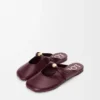 Mule suave «Pebble» en piel de cordero napa Mule suave «Pebble» en piel de cordero napa