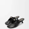 Mule suave «Pebble» en piel de cordero napa Mule suave «Pebble» en piel de cordero napa