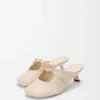 Mule suave «Pebble» en piel de cordero napa Mule suave «Pebble» en piel de cordero napa