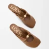 Mule suave «Pebble» en piel de cordero napa Mule suave «Pebble» en piel de cordero napa