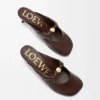 Mule suave «Pebble» en piel de cordero napa Mule suave «Pebble» en piel de cordero napa