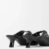 Mule suave «Pebble» en piel de cordero napa Mule suave «Pebble» en piel de cordero napa
