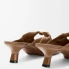 Mule suave «Pebble» en piel de cordero napa Mule suave «Pebble» en piel de cordero napa