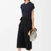Pantalones cargo cortos de lana