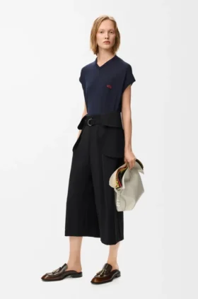 Pantalones cargo cortos de lana Pantalones cargo cortos de lana