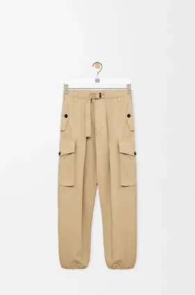 Pantalones cargo de algodón