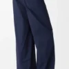 Pantalones con cordón de ajuste en mezcla de algodón Pantalones con cordón de ajuste en mezcla de algodón