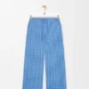 Pantalones con cordón de algodón