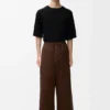 Pantalones con cordón de algodón