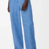 Pantalones con cordón de algodón