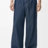 Pantalones con cordón de algodón