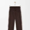 Pantalones con cordón de lana