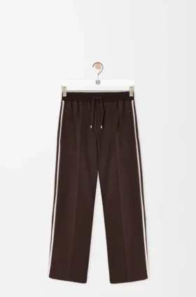 Pantalones con cordón de lana