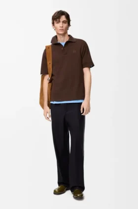 Pantalones con cordón de lana