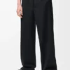 Pantalones con cordón de lana