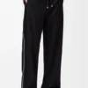 Pantalones con cordón de lana