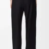 Pantalones con cordón de lana