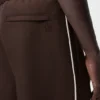 Pantalones con cordón de lana