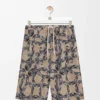 Pantalones cortos de felpa jacquard Pantalones cortos de felpa jacquard