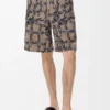 Pantalones cortos de felpa jacquard Pantalones cortos de felpa jacquard
