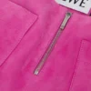 Pantalones cortos de piel de cabra de gamuza Pantalones cortos de piel de cabra de gamuza