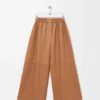 Pantalones cortos de piel de cordero napa Pantalones cortos de piel de cordero napa