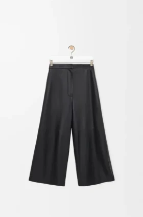 Pantalones cortos de piel de cordero napa Pantalones cortos de piel de cordero napa