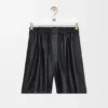 Pantalones cortos de piel de cordero napa Pantalones cortos de piel de cordero napa