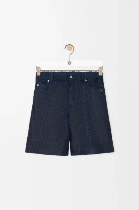 Pantalones cortos de piel de cordero napa