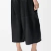 Pantalones cortos de piel de cordero napa Pantalones cortos de piel de cordero napa