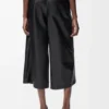 Pantalones cortos de piel de cordero napa Pantalones cortos de piel de cordero napa
