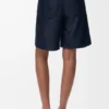Pantalones cortos de piel de cordero napa Pantalones cortos de piel de cordero napa