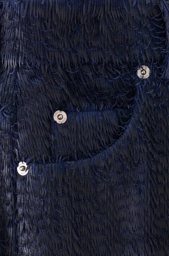 Pantalones cortos de piel de cordero napa Pantalones cortos de piel de cordero napa