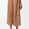 Pantalones cortos de piel de cordero napa y piel de cabra de gamuza Pantalones cortos de piel de cordero napa y piel de cabra de gamuza