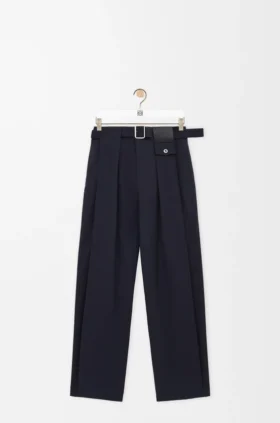 Pantalones de algodón y seda