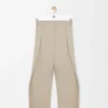 Pantalones de algodón y seda