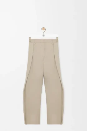 Pantalones de algodón y seda