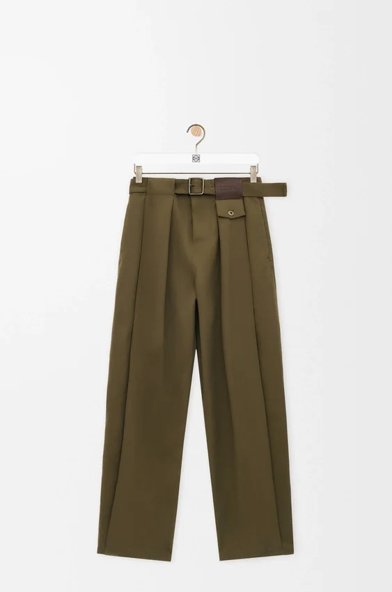 Pantalones de algodón y seda Pantalones de algodón y seda