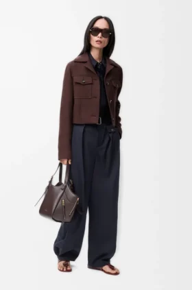 Pantalones de algodón y seda