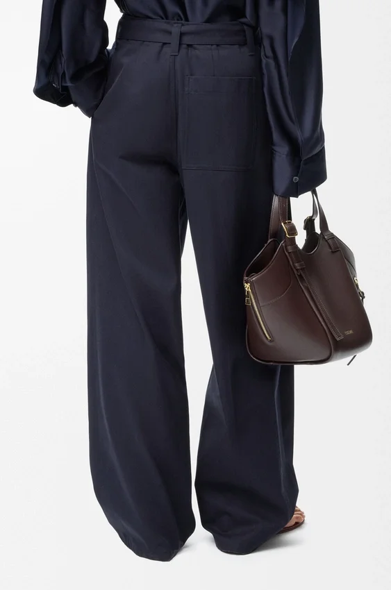 Pantalones de algodón y seda Pantalones de algodón y seda