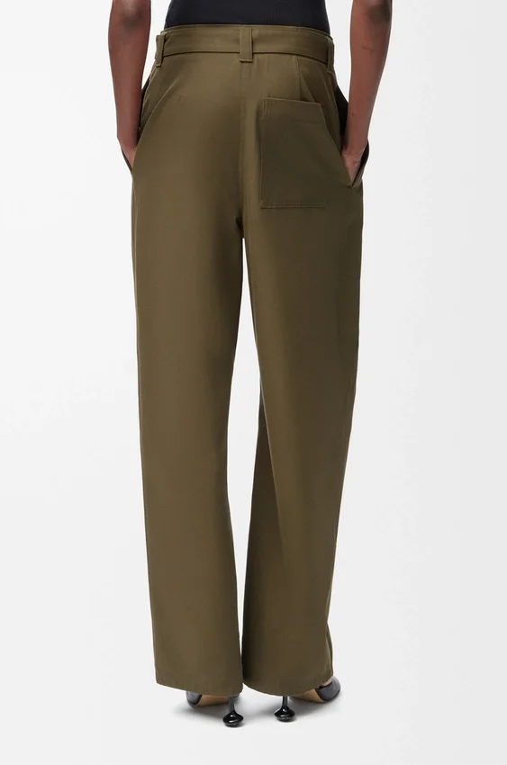 Pantalones de algodón y seda Pantalones de algodón y seda