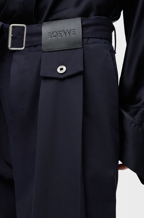 Pantalones de algodón y seda Pantalones de algodón y seda