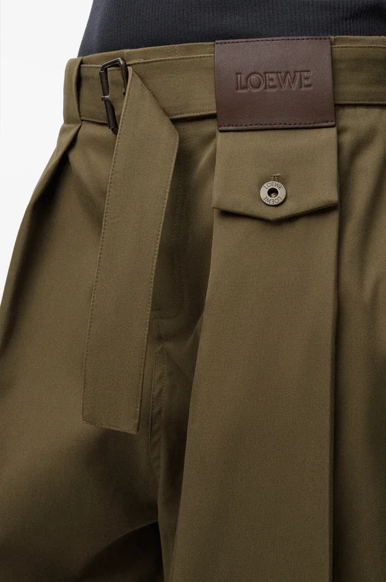 Pantalones de algodón y seda Pantalones de algodón y seda