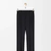 Pantalones de lana y seda Pantalones de lana y seda